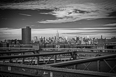 Sky over Manhattan- a View from the Brooklyn Bridget.jpg - 20480 Bytes